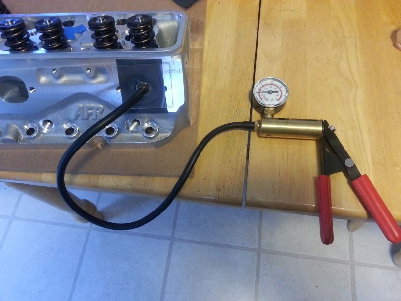 One Quick Way To Check New Cylinder Heads For Valve Seat Leaks. Team